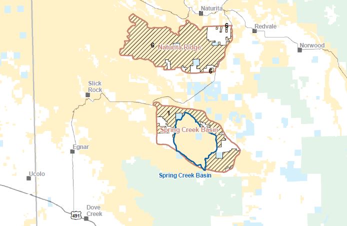 Spring Creek Basin HMA Map-1