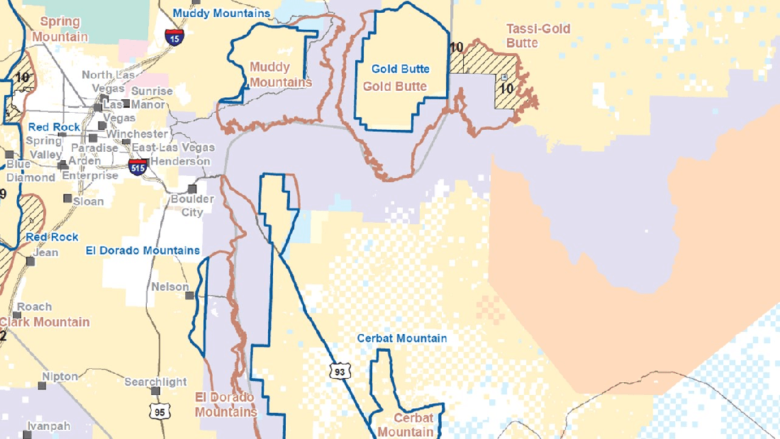 Lake Mead Complex Map 04-02-21