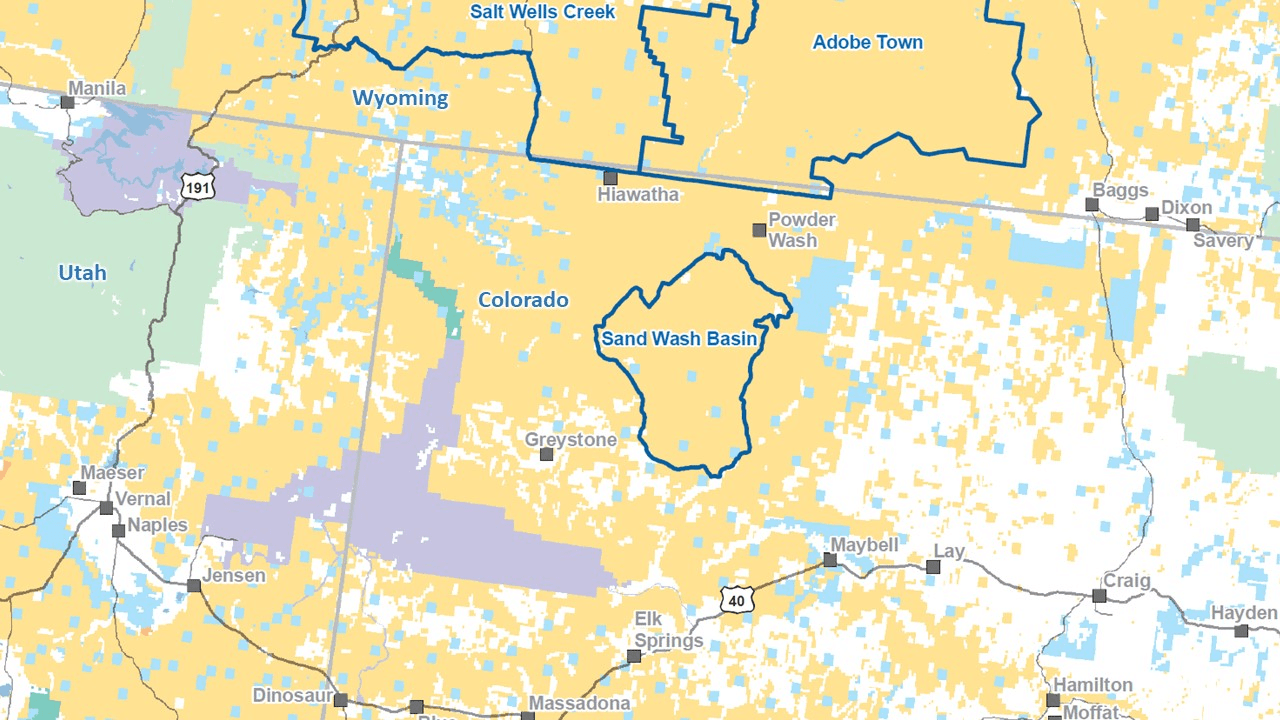 Sand Wash Basin HMA Map 04-03-21