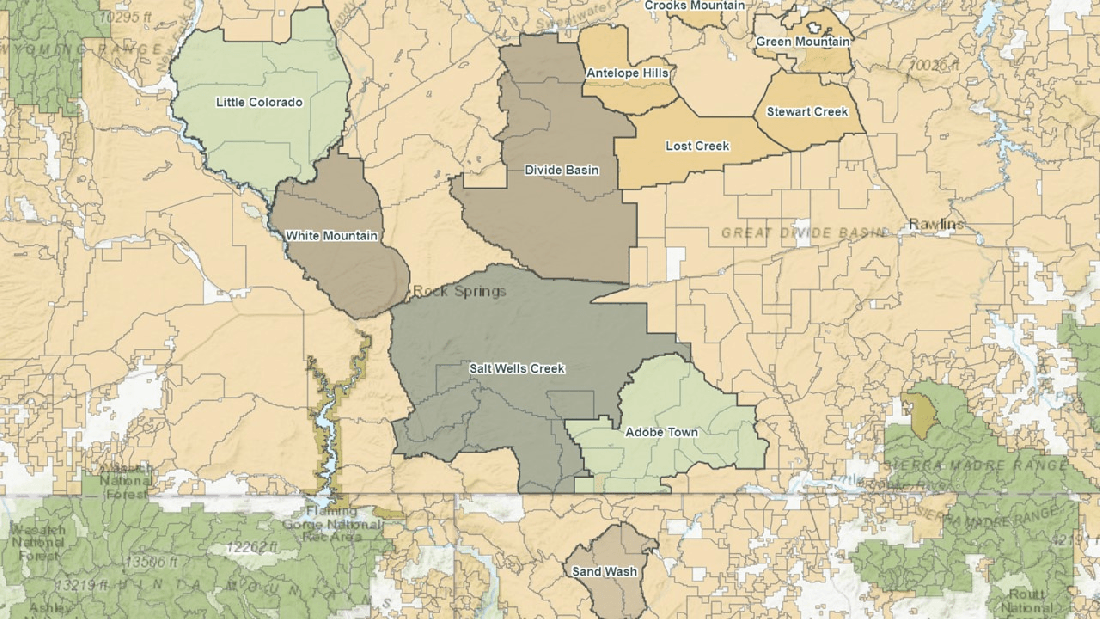 Rock Springs Allotment Map 10-12-21