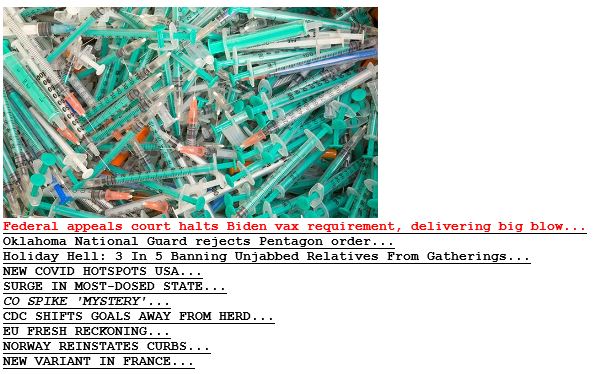 Vax Mandate Blocked Again 11-13-21