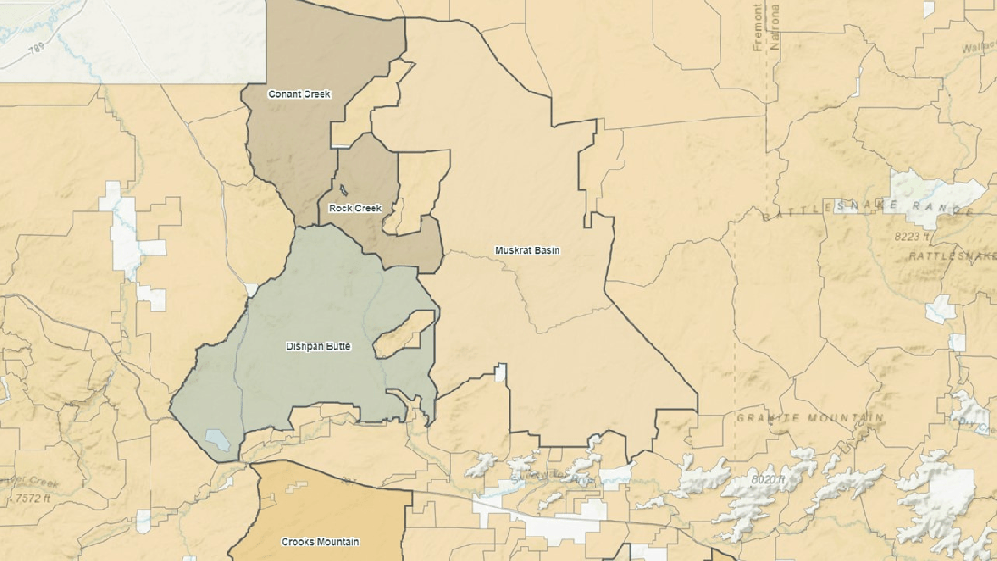 Muskrat Basin HMA Map with Allotments 01-24-22