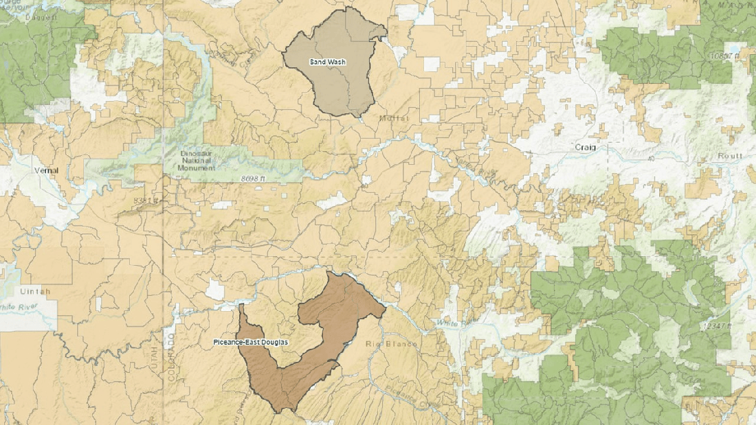 Piceance East Douglas HMA Map 06-13-22