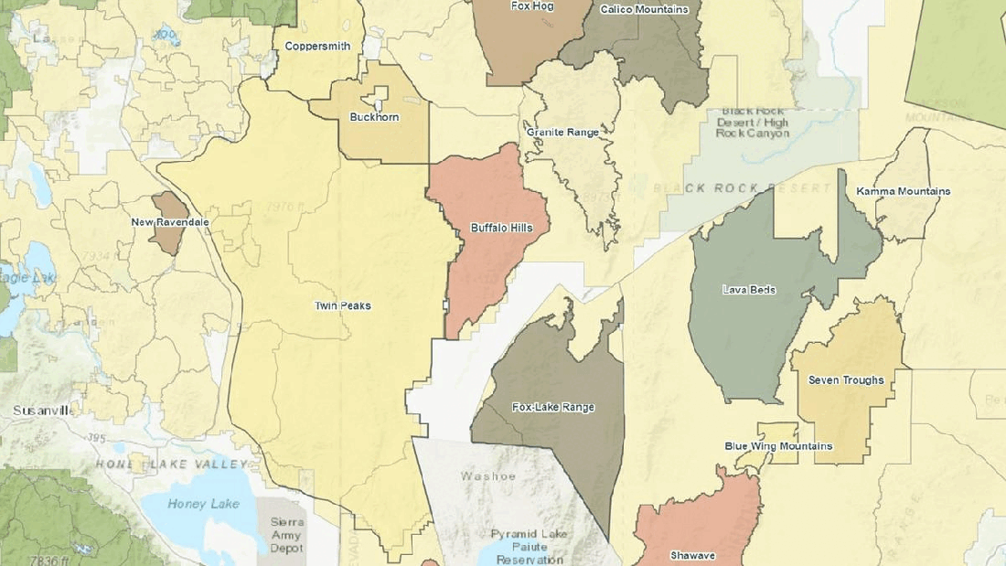 Twin Peaks HMA Map 07-19-22