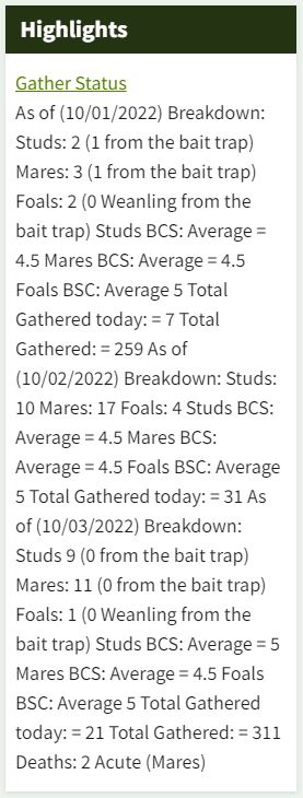 Devils Garden Roundup Day 22 10-03-22