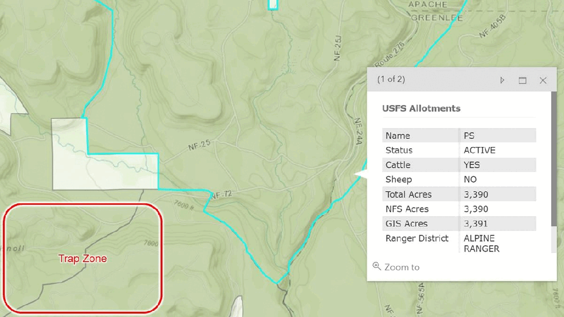 Forest Road 25 Map 10-09-22