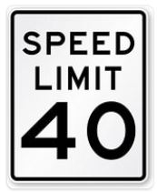 Speed Limit 40 10-27-22