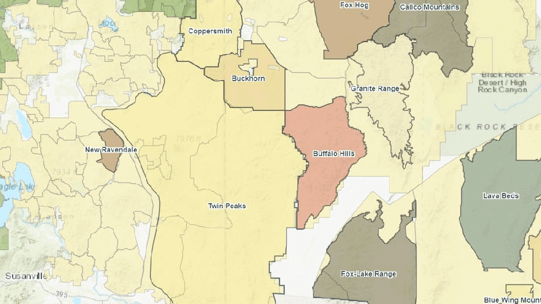 Buckhorn HMA Map 12-11-22
