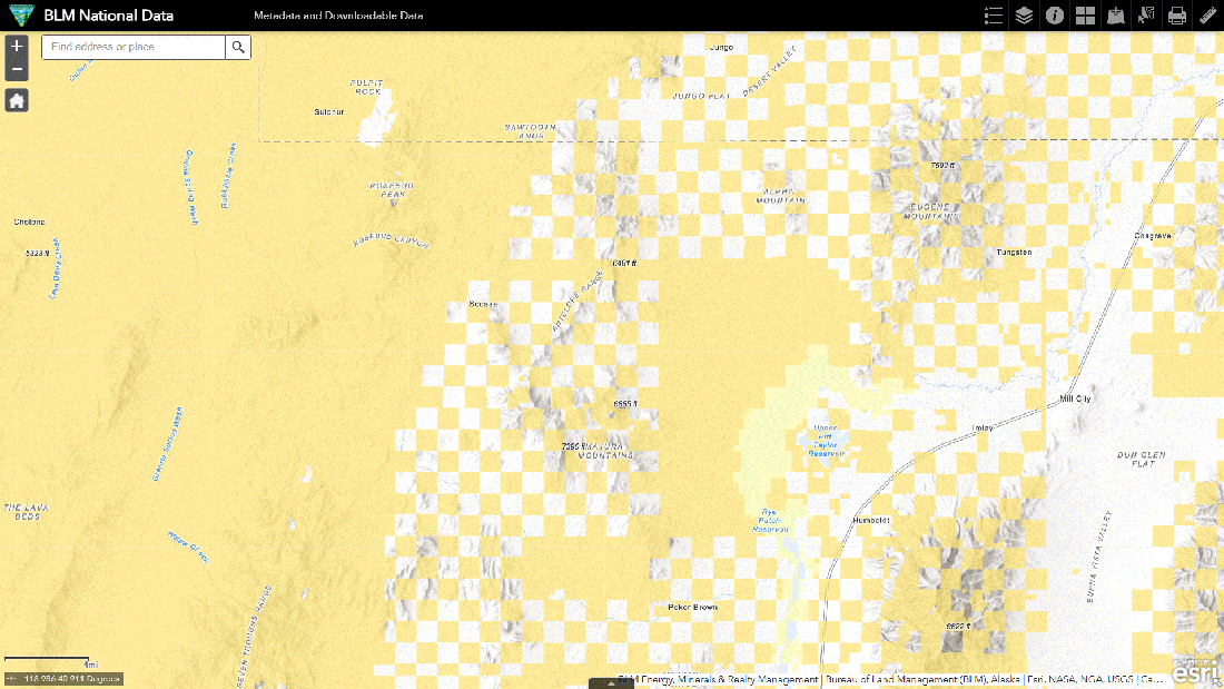 Nevada Cherckerboard Parcel 03-17-23