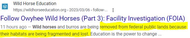 Reason for Roundups Revealed 03-06-23