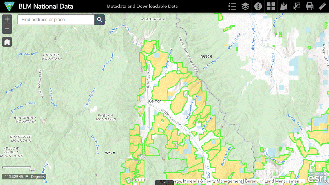 Kirtley Creek Allotment Map 04-11-23