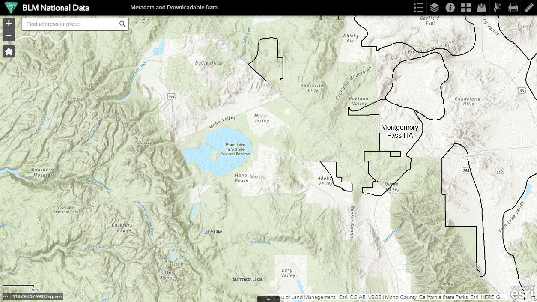 Montgomery Pass HMA with Allotments 11-07-23