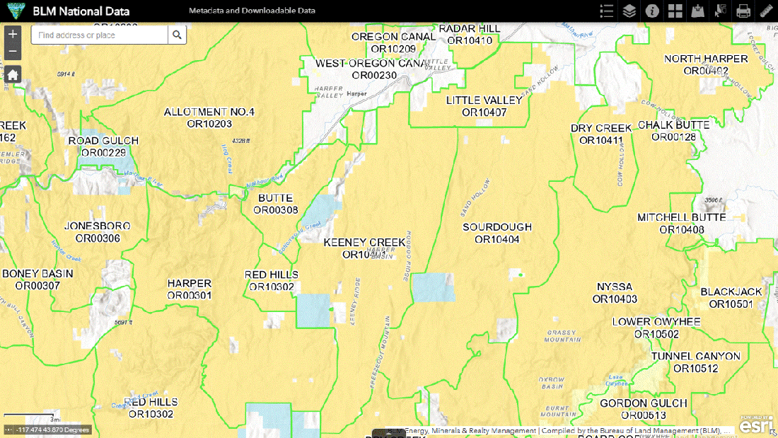 Keeney Creek Allotment 03-31-24
