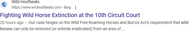 Fighting Wild Horse Extinction 03-22-25